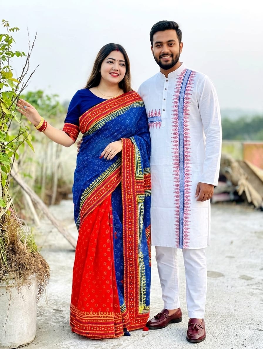 Boisakhi Sharee Panjabi Collection