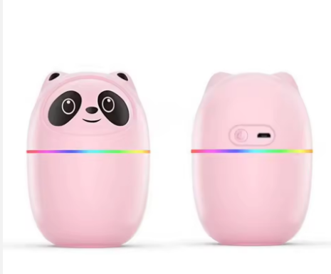 Cute Cartoon Panda Easy to Clean 30ml/h Cool Nano Mist Spray Personal Portable Mini Air Humidifier for Bedroom Travel CarOffice